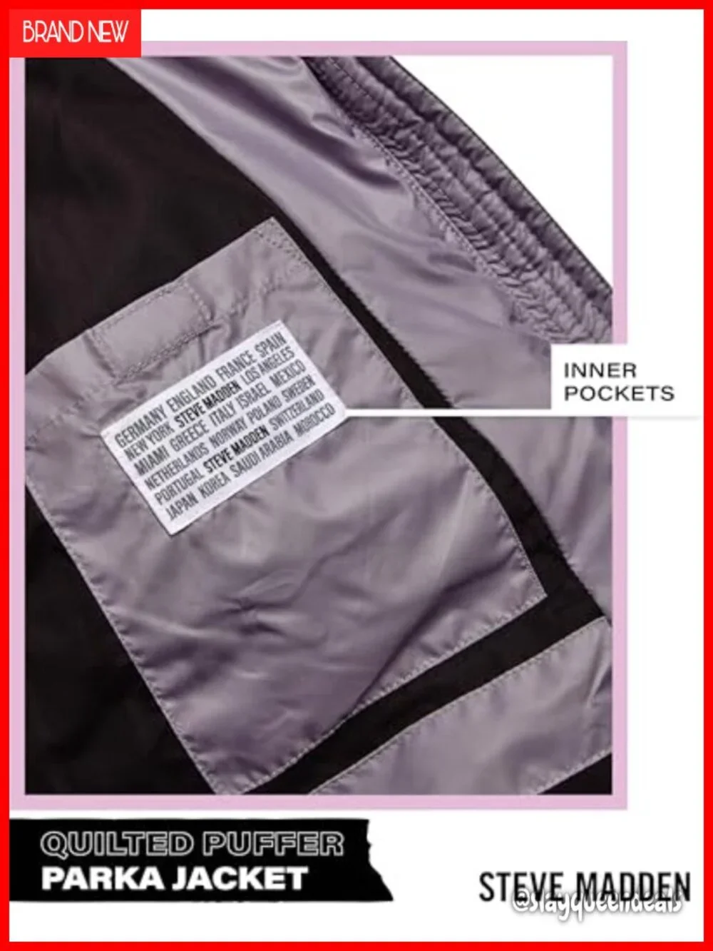 Long Hooded Puffer Parka Insulated Winter Coat Quilted Fill Packable